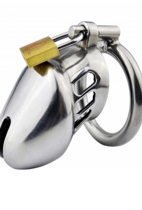 BDSM Paslanmaz elik Penis Kafesi ModelNo5